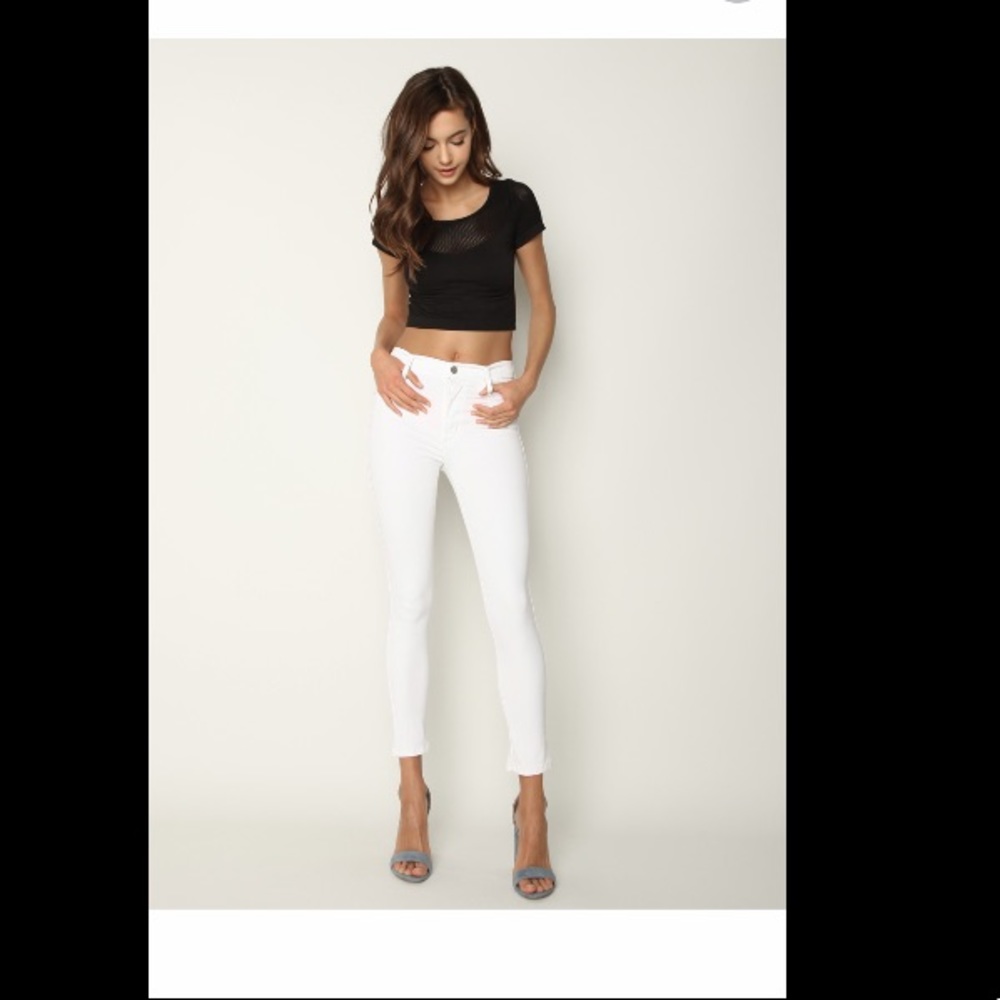 James jeans white jeans